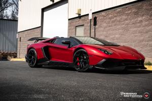 Lamborghini Aventador LP750-4 Superveloce Roadster by Designo Motoring on Vossen Wheels (NV1) 2019 года